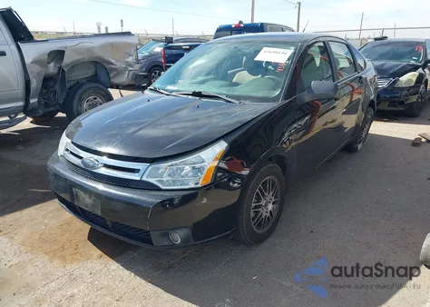 2010 Ford Focus Se из США, поврежденный, VIN 1FAHP3FN1AW247356
